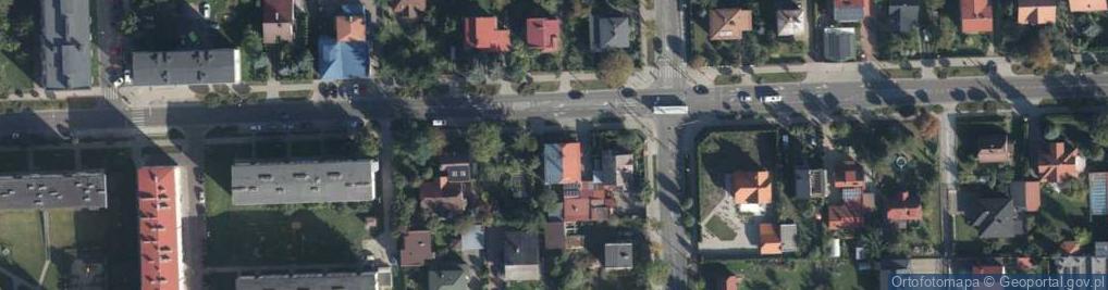 Zdjęcie satelitarne 11 Listopada ul.