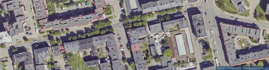 Zdjęcie satelitarne 11 Listopada ul.