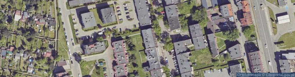 Zdjęcie satelitarne 11 Listopada ul.