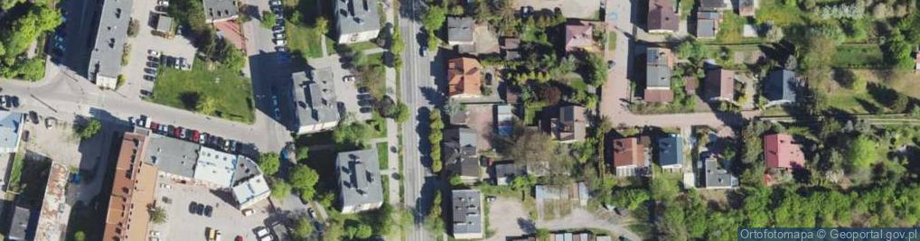 Zdjęcie satelitarne 11 Pułku Ułanów Legionowych ul.