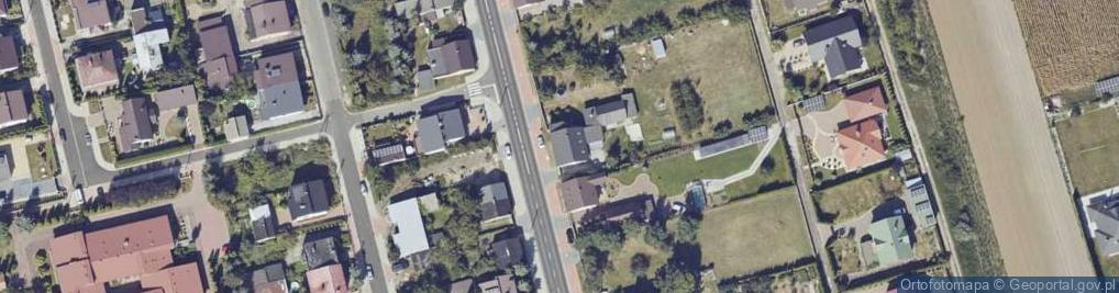 Zdjęcie satelitarne 11 Listopada 1918 Roku ul.