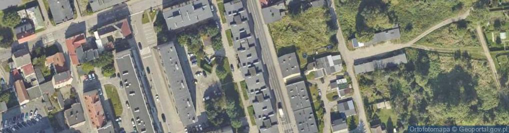 Zdjęcie satelitarne 11 Pułku Piechoty ul.