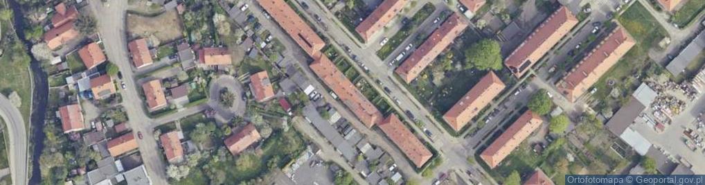 Zdjęcie satelitarne 11 Listopada ul.