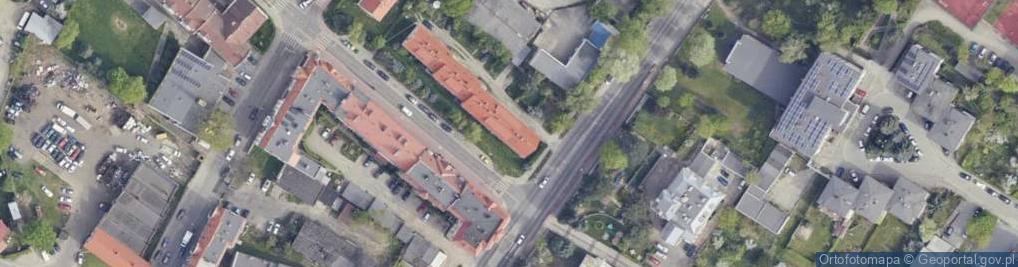 Zdjęcie satelitarne 11 Listopada ul.