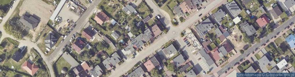Zdjęcie satelitarne 11 Listopada ul.