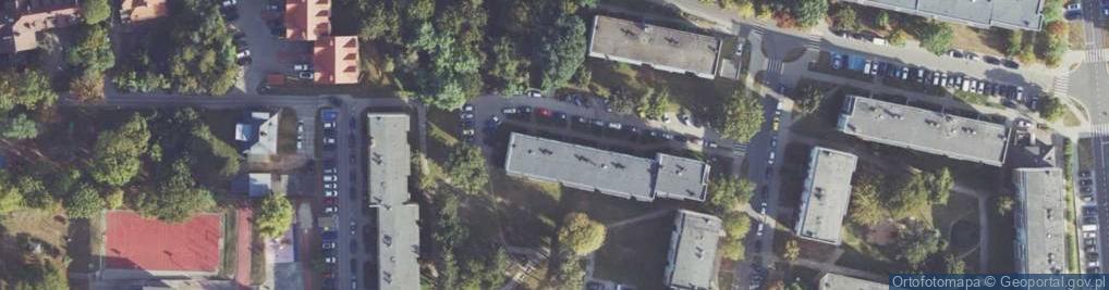 Zdjęcie satelitarne 11 Listopada ul.