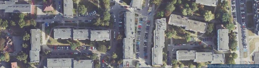 Zdjęcie satelitarne 11 Listopada ul.