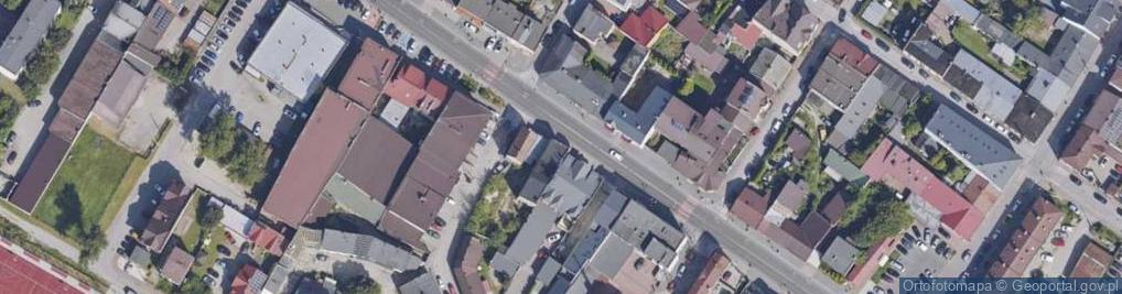 Zdjęcie satelitarne 11 Listopada ul.