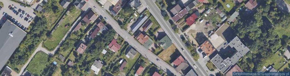 Zdjęcie satelitarne 11 Listopada ul.
