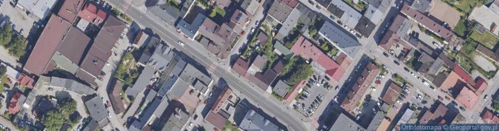 Zdjęcie satelitarne 11 Listopada ul.