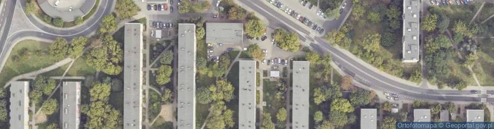 Zdjęcie satelitarne 11 Listopada ul.