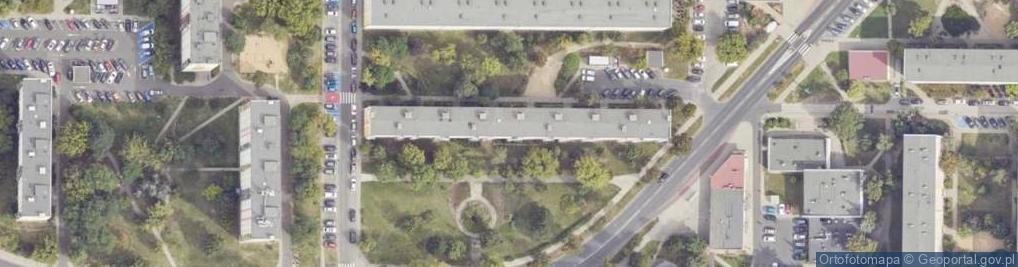 Zdjęcie satelitarne 11 Listopada ul.
