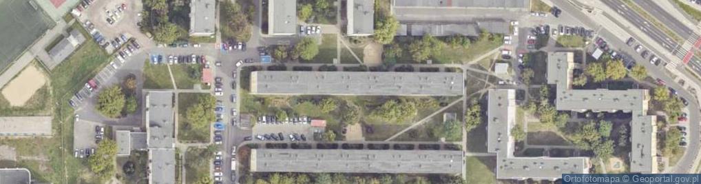 Zdjęcie satelitarne 11 Listopada ul.