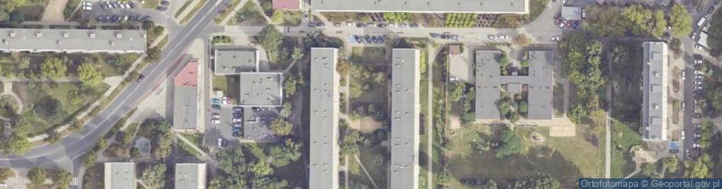 Zdjęcie satelitarne 11 Listopada ul.