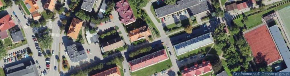 Zdjęcie satelitarne 11 Listopada ul.