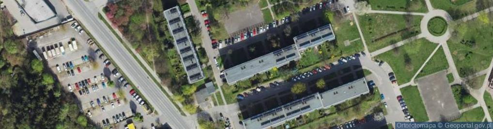 Zdjęcie satelitarne 11 Listopada ul.