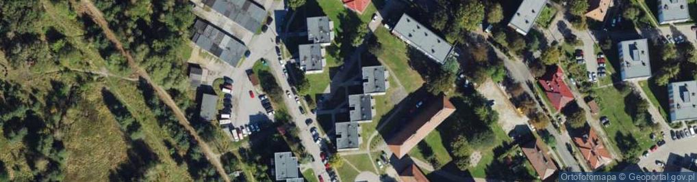 Zdjęcie satelitarne 11 Listopada ul.