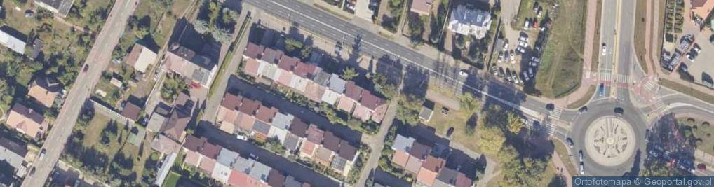 Zdjęcie satelitarne 11 Listopada ul.
