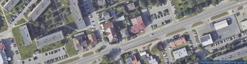 Zdjęcie satelitarne 11 Listopada ul.