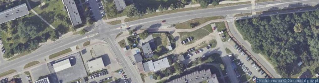 Zdjęcie satelitarne 11 Listopada ul.