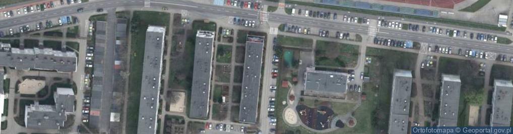 Zdjęcie satelitarne 11 Lutego ul.
