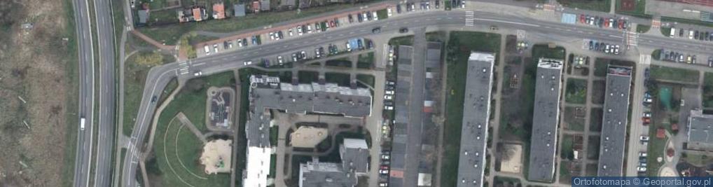 Zdjęcie satelitarne 11 Lutego ul.
