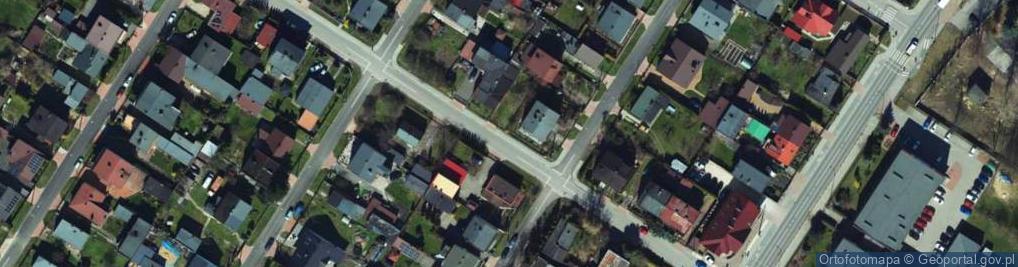 Zdjęcie satelitarne 11 Listopada ul.