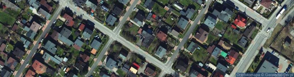 Zdjęcie satelitarne 11 Listopada ul.