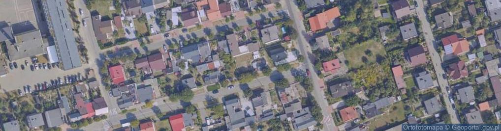Zdjęcie satelitarne 11 Listopada 1918 r. ul.