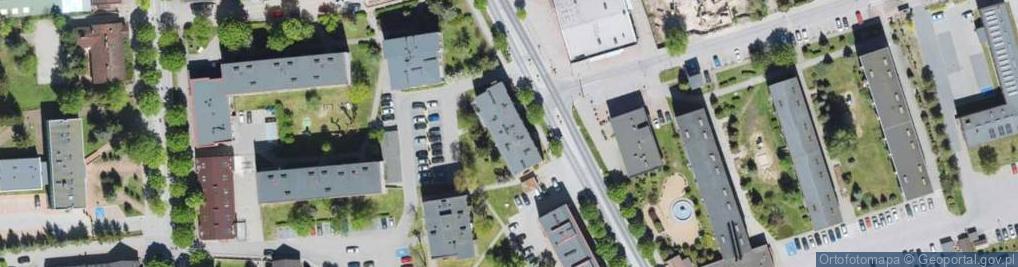 Zdjęcie satelitarne 11 Listopada ul.