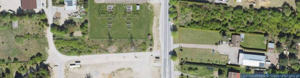 Zdjęcie satelitarne 11 Listopada ul.