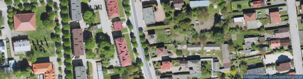 Zdjęcie satelitarne 11 Listopada ul.