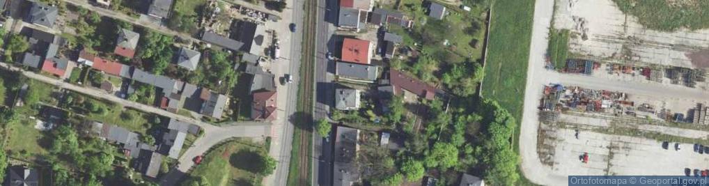 Zdjęcie satelitarne 11 Listopada ul.