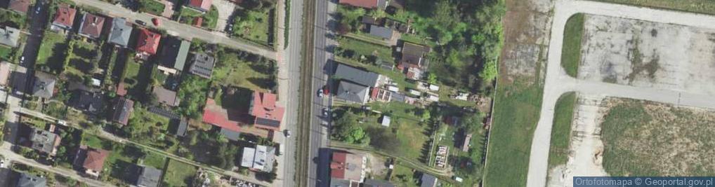 Zdjęcie satelitarne 11 Listopada ul.