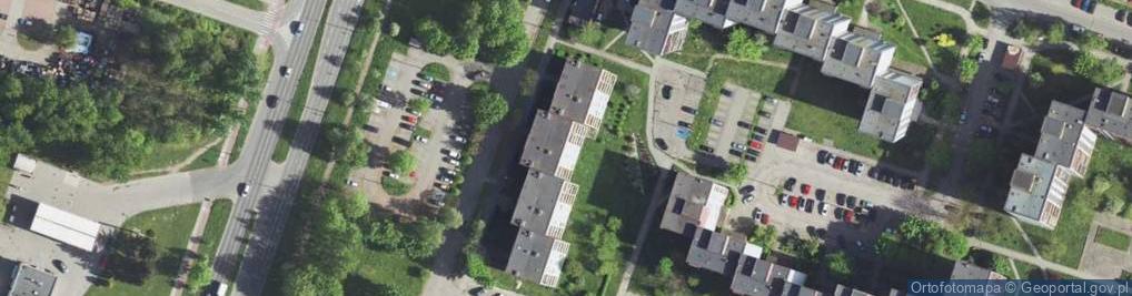 Zdjęcie satelitarne 11 Listopada ul.