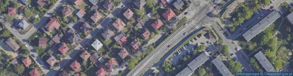 Zdjęcie satelitarne 11 Listopada ul.