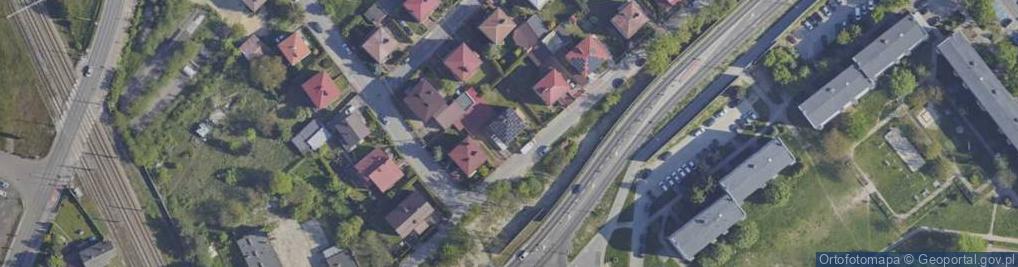 Zdjęcie satelitarne 11 Listopada ul.