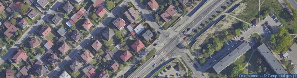 Zdjęcie satelitarne 11 Listopada ul.