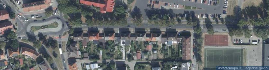 Zdjęcie satelitarne 11 Listopada ul.
