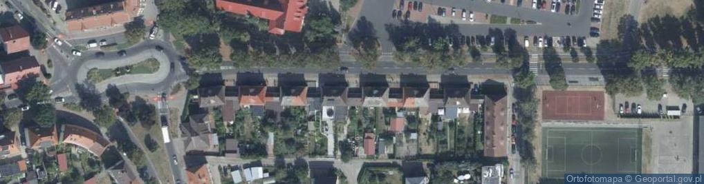Zdjęcie satelitarne 11 Listopada ul.