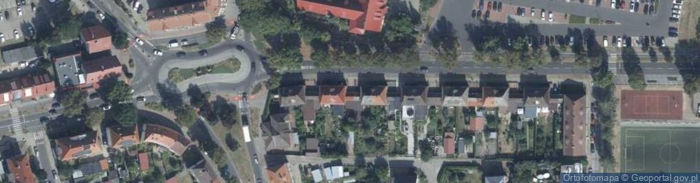 Zdjęcie satelitarne 11 Listopada ul.