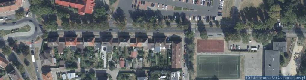 Zdjęcie satelitarne 11 Listopada ul.