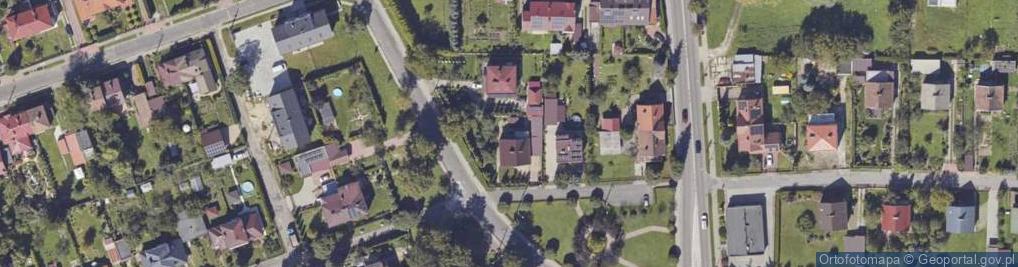 Zdjęcie satelitarne 11 Listopada ul.