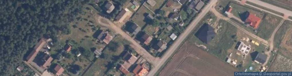Zdjęcie satelitarne 11 Pułku Piechoty ul.