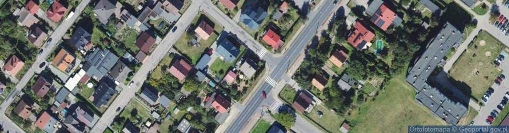 Zdjęcie satelitarne 11 Listopada ul.