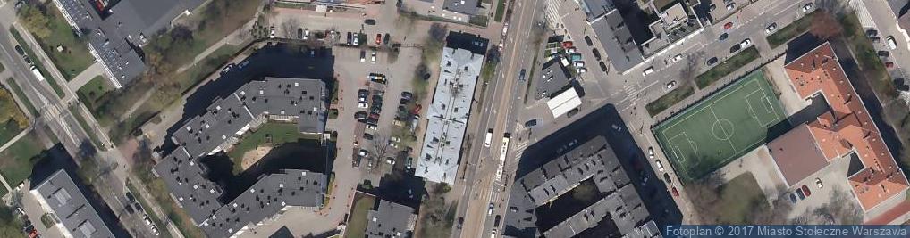Zdjęcie satelitarne 11 Listopada ul.