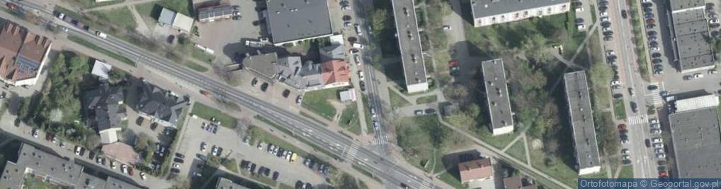 Zdjęcie satelitarne 11 Listopada ul.