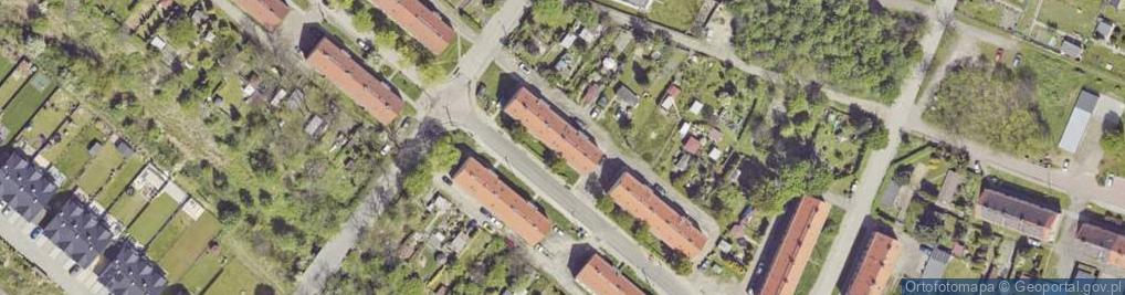 Zdjęcie satelitarne 11 Listopada ul.