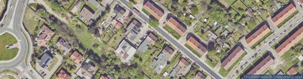 Zdjęcie satelitarne 11 Listopada ul.