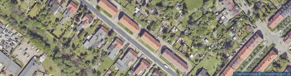 Zdjęcie satelitarne 11 Listopada ul.